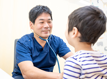 小児科・アレルギー専門医による 安心の診療