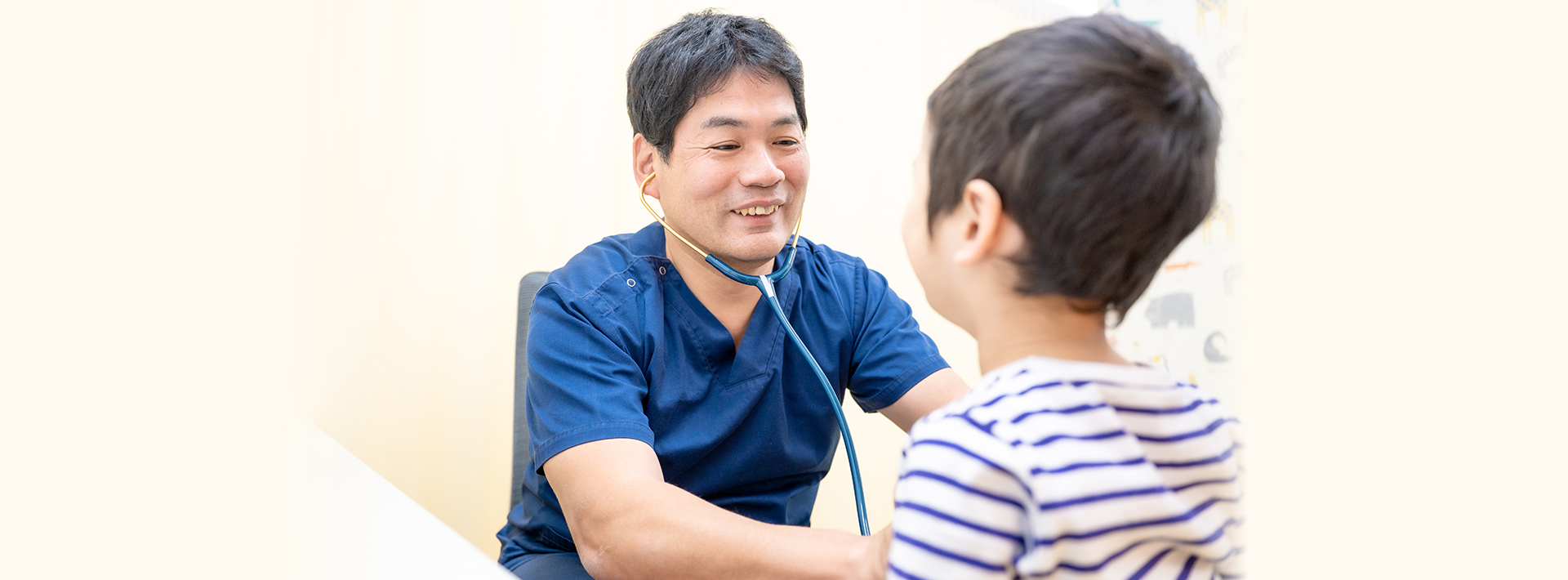 むろや小児科アレルギークリニック 診療風景